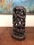 Vintage Mid Century Modern Hand-Carved Abstract Tower Approx Dimensions: Overall : 5”W ; 4”D ; 11”H