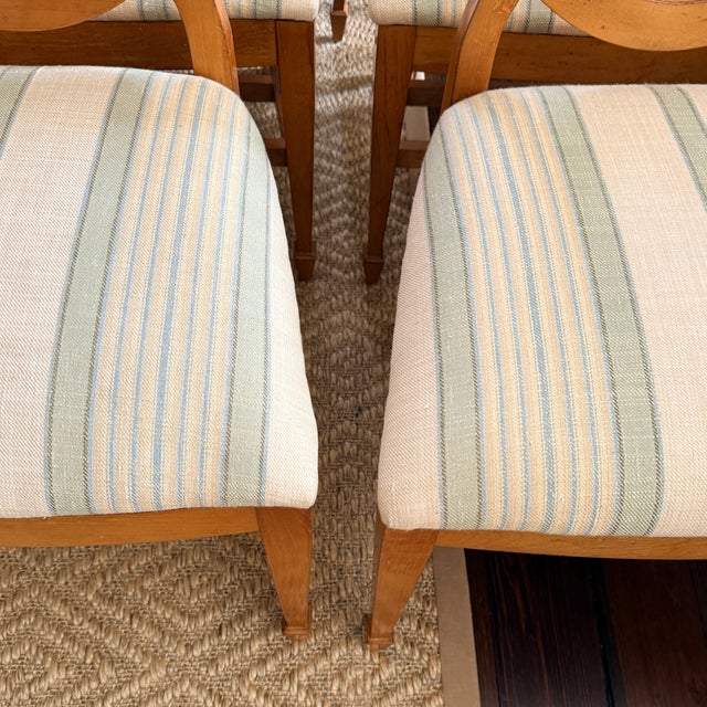 Wood Set of 10 Swedish Art Deco Dining Chairs For Sale - Image 7 of 16