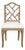 Matthew Izzo Home Fairfield Cerused Oak Bamboo Profile Dining Chair With Linen Upholstered Seat For Sale
