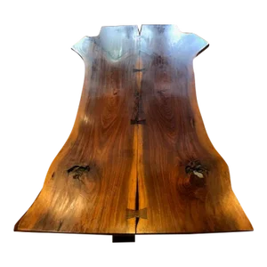 Vintage Walnut Live Edge Dining Table (1965)