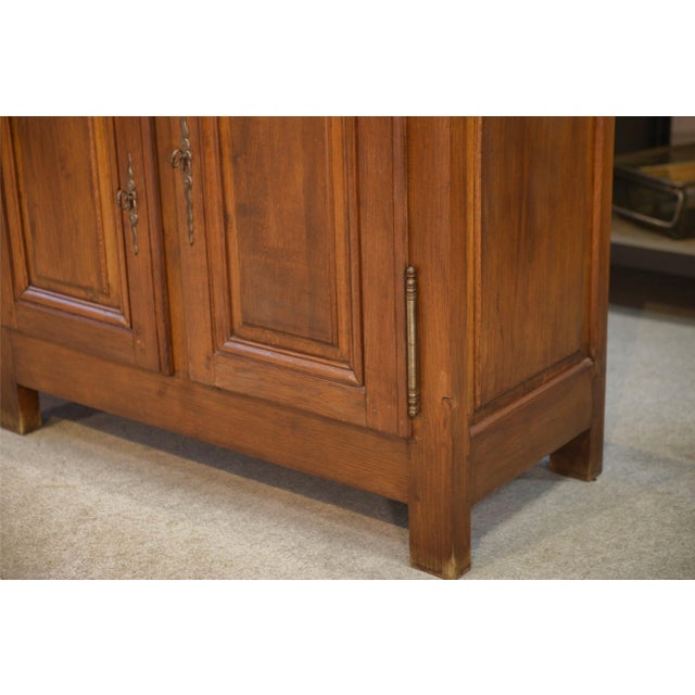 Mid-Century Modern Country-Style Oak Sideboard, 1950s For Sale - Image 3 of 13