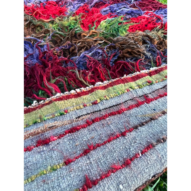 Antique Nomadic Anatolian Tulu Rug For Sale In Houston - Image 6 of 7