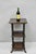 Antique American Empire Mahogany Carved Paw Foot 3 Tier Plant Stand Side Table. Circa Mid 20th Century. Measurements:...