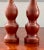 Mid-Century Wooden Candle Holders- a Pair For Sale - Image 4 of 7