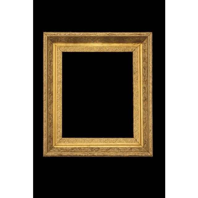 Antique Gilt Composition Picture Frame, Circa 1890–1915 | 14 × 18 Opening For Sale - Image 14 of 18