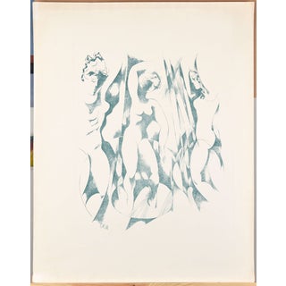 Malda Muizniece, Ladies, 1980s, Lithograph For Sale