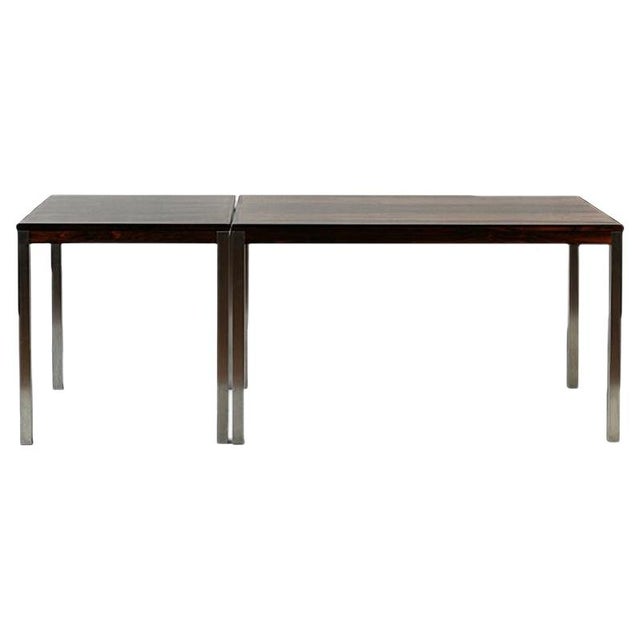 Danish Rosewood Dining Tables, 1960s, Set of 2 For Sale - Image 10 of 10