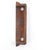 Metal Set of Antique Cast Iron Door Rim Locks With Iron Key For Sale - Image 7 of 8