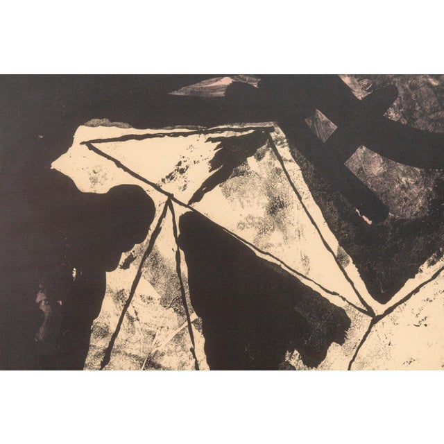 Marino Marini Marino Marini L’Attesa (The Wait) 1965 Color Lithograph on Paper 35/60 Abstract For Sale - Image 4 of 8