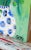 Iris Bouquet in Floral Delft Vase on Green Maximalist Painting For Sale In San Francisco - Image 6 of 6