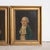 Antique Georgian Portraits Provincial Folk Art Oil Paintings, 18th Century - a Pair For Sale - Image 4 of 11