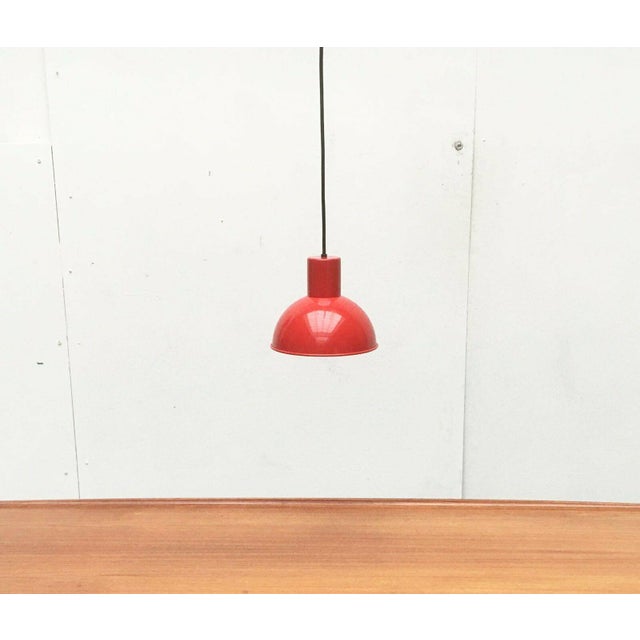 Mid-Century Danish Metal Bunker Mini Pendant Lamp by Johannes Hammerborg for Fog & Mørup, 1970s For Sale - Image 10 of 18