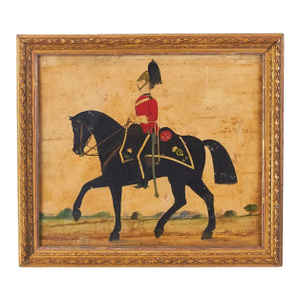 19thC British Royal Dragoons Watercolour Provenance: The Susie Hilfiger Collection