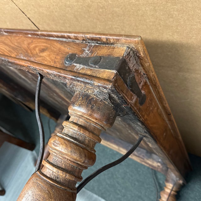 Antique Spanish Revival Coffee Table For Sale - Image 11 of 12