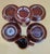 Brown Vintage Set of 4 Cups, 4 Saucers, 1 Milk Jug & 1 Tea or Coffee Pot, Set of 10 For Sale - Image 8 of 12