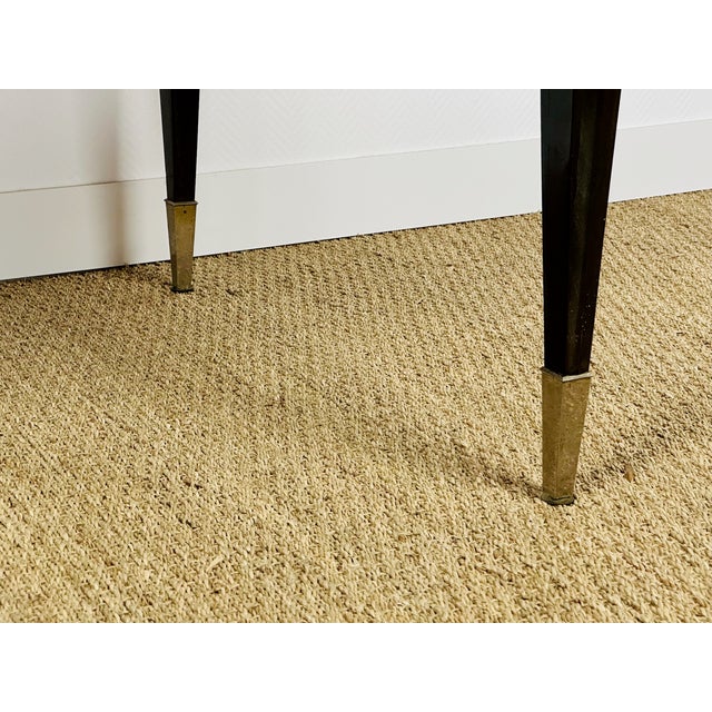 Black Modern Zebrawood Dining Table, 1950s For Sale - Image 8 of 18