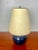 Mid-Century Modern Cobalt Blue Ceramic Bulb Table Lamp | Lotte and Gunnar Bostlund For Sale - Image 3 of 10