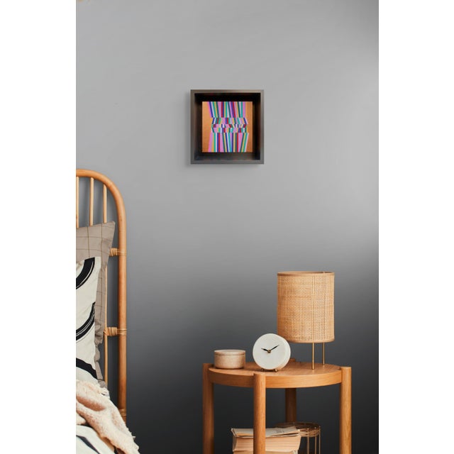 Size without the frame: 20 x 20 cm (7.9 x 7.9 in) Size including the frame: 25 x 25 cm (9.8 x 9.8 in) Cristina Ghetti is a...