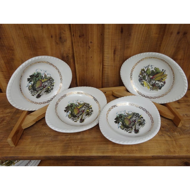 Antique Earthenware Serving Dishes by Keller & Guérin for Lunéville, 1890s, Set of 4 For Sale - Image 3 of 14