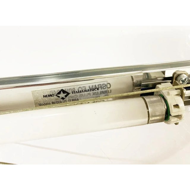 Mid-Century Chrome Floor Lamp by Fassina & Forcolini for Italiana Luce, Italy, 1980s For Sale - Image 15 of 18