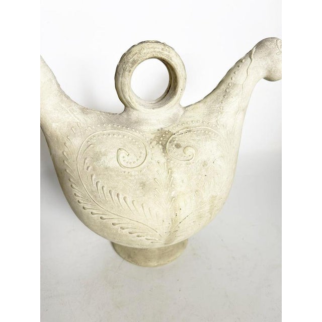 1980s White Hen-Shaped Pitcher, France, 1980 For Sale - Image 5 of 12