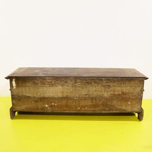 Wood Chest with Carved Decorations For Sale - Image 12 of 14