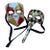 Pair of Handmade Venetian Papier-Mâché Masquerade Masks – Italian For Sale