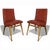 Vintage Red Side Chairs, Set of 2 For Sale - Image 6 of 6