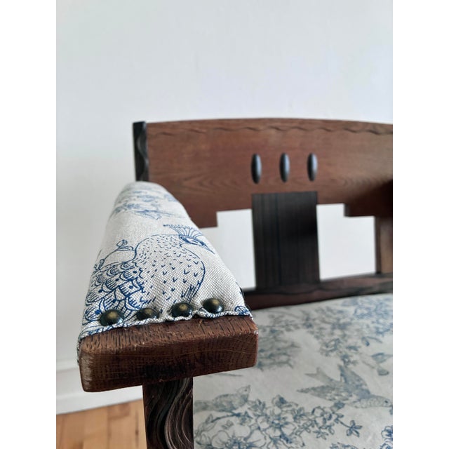 Dutch Art Deco Amsterdam School Armchair, 1920s For Sale - Image 16 of 17