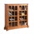 Mission Solid Oak Double Door Bookcase - Michael's Cherry For Sale - Image 4 of 11
