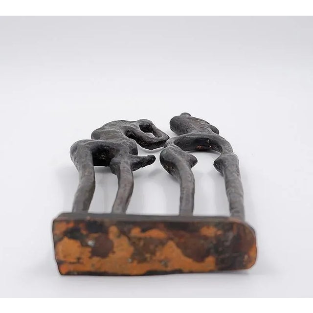 Klausvan De Locht Bronze Sculpture, 1980s For Sale - Image 6 of 11