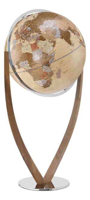 Vertigo Apricot Globe by Zoffoli Mappamondi