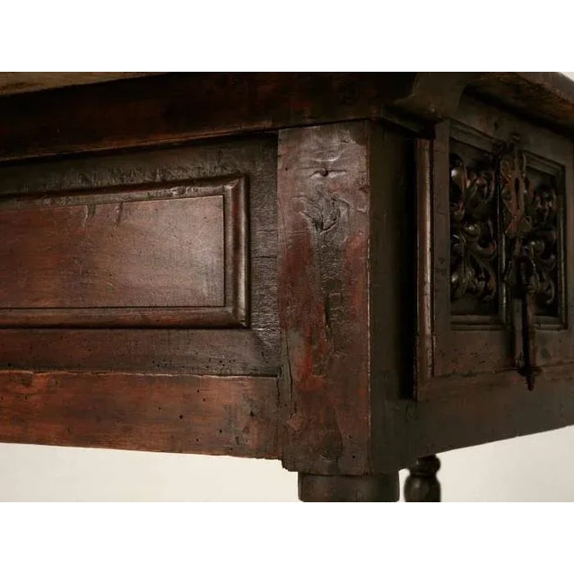 17th C. Spanish Console/Sofa Table For Sale - Image 4 of 11