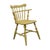 ETHAN ALLEN Heirloom Maple Colonial Early American Comb Back Mate's Chair 14-6040 - 411 Daffodil Finish 30" High 22.25"...