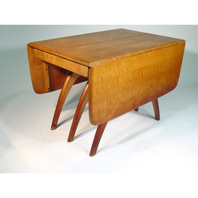 HeywoodWakefield Butterfly DropLeaf Wishbone Dining Table Chairish