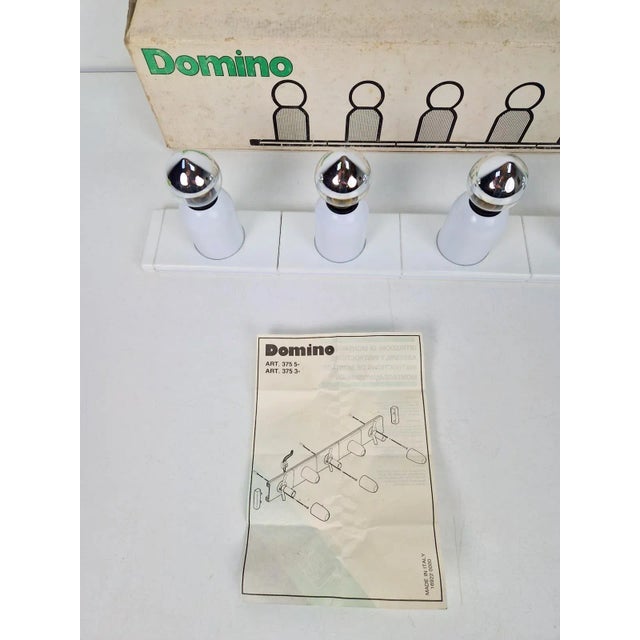 Vintage Space Age Domino Wall Lamp in White, by Targetti Sarkey, 1970s For Sale - Image 12 of 13