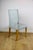 Celadon Blue Upholstered Oak Chairs from Ikea, 1970s, Set of 2 For Sale - Image 9 of 13