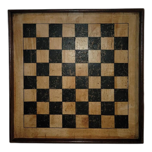 19thc Original Painted Game Board