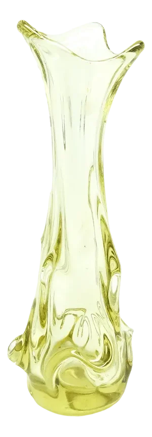 Vase from Wolomin Glassworks, Poland, 1970s