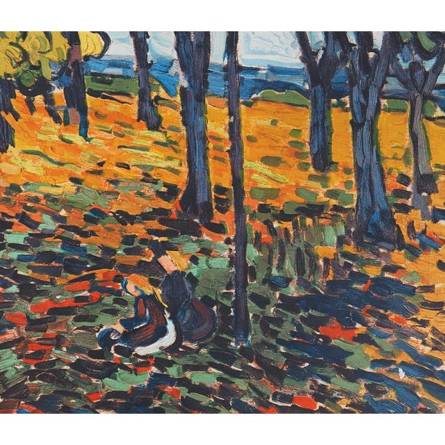 Maurice de Vlaminck, The Chestnut Grove at Chatou, 1906, Lithograph For Sale - Image 4 of 7