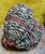 1960s Rustic Buttocks Basket, Red God's Eye For Sale - Image 10 of 11