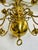 Antique 17th Century Dutch Brass 16-Light Cannonball Chandelier For Sale - Image 4 of 12