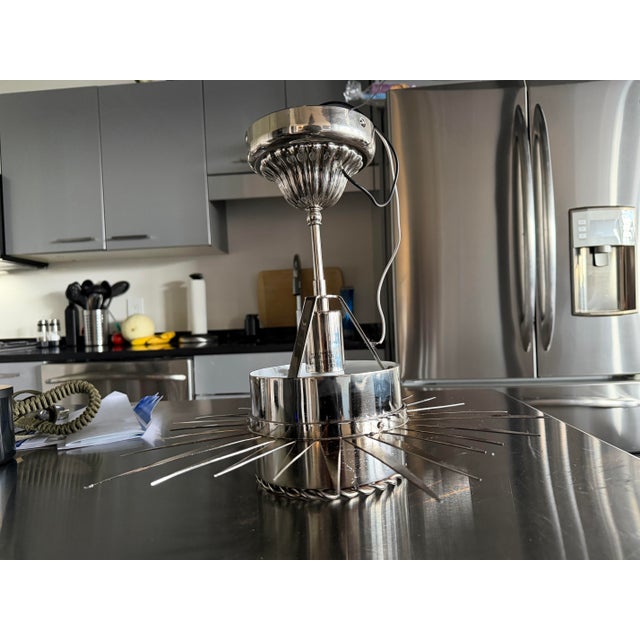 Contemporary Visual Comfort Soleil Semi-Flushmount by Suzanne Kasler For Sale - Image 3 of 6