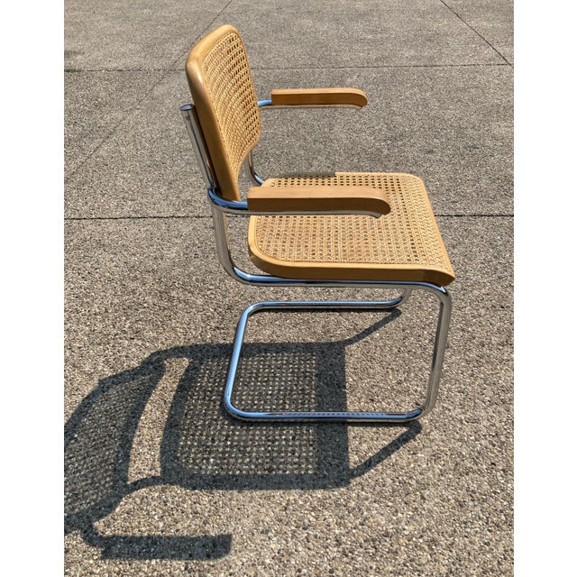 1960s 1960s Vintage Breuer S64 Style Arm Chairs - A Pair For Sale - Image 5 of 12