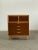 W40 D19 H48.5 Vintage Lane highboy fully restored with smooth sliding drawers, sculpted base, original basket weave door...