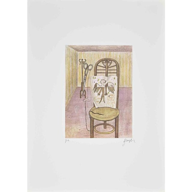 Color lithograph realized by Enrico Benaglia. Artist proof, hand signed lower right. Excellent condition. Italian painter...