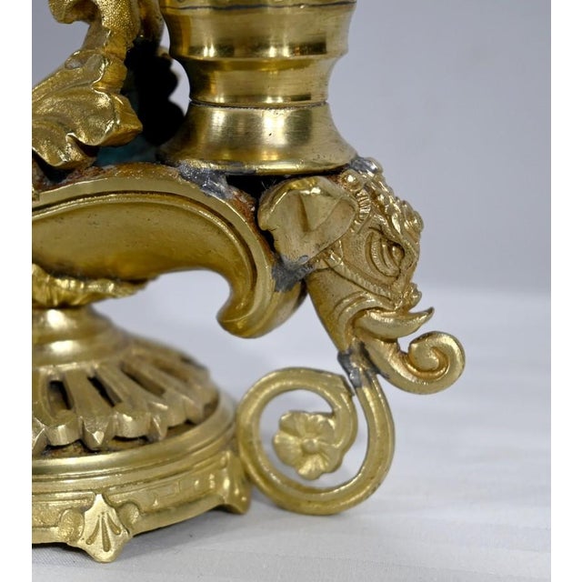 Bronze Rhythm Vases, Set of 2 For Sale - Image 14 of 18