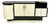 Art Deco Sideboard in Parchment and Black Lacquer, 1930s For Sale