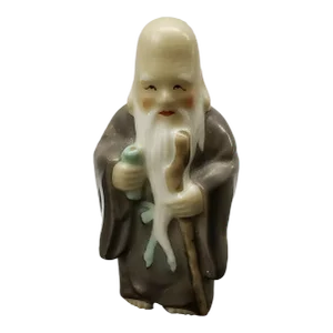 2016 Japanese Arita Porcelain Jurojin Figurine by Kosuzu Tougei