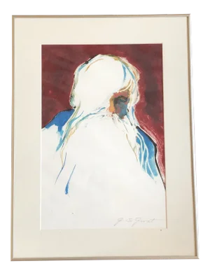 Original Watercolor Painting by California Artist George De Groat